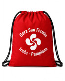San Ferminen motxila lauburuduna - Sanferminetako motxilak