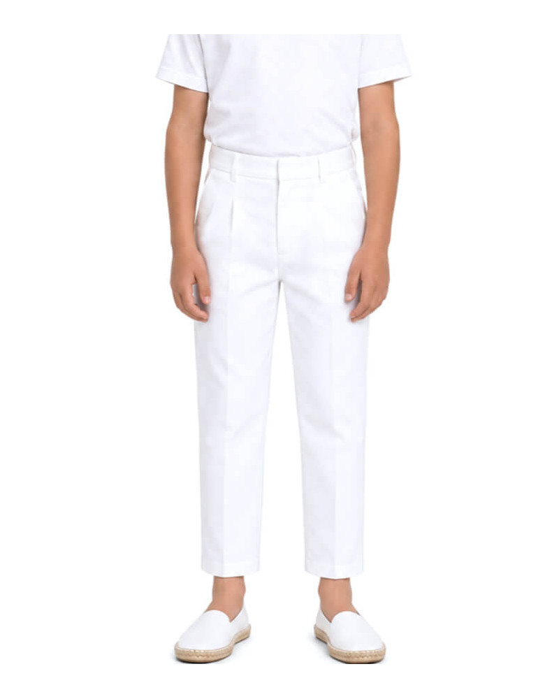 Pantalón Blanco Económico Infantil - Pantalones Trajes Regionales