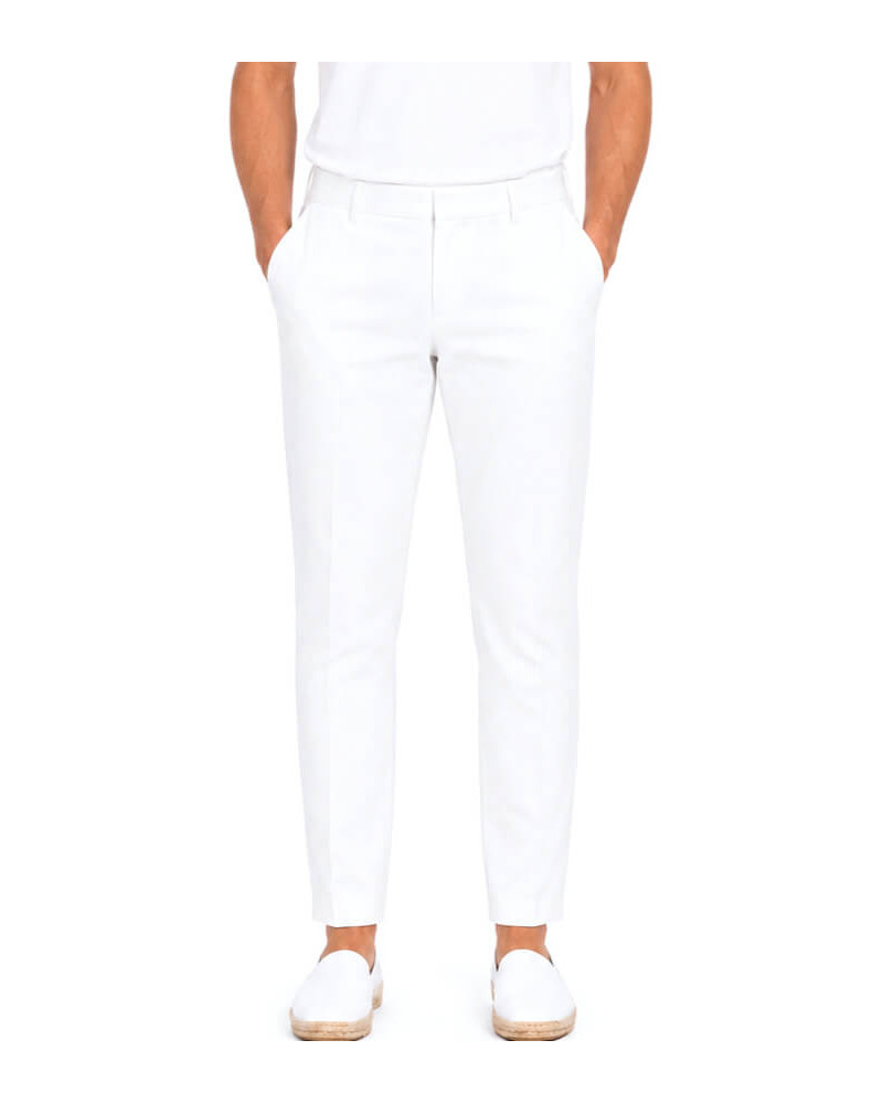 Pantalón Blanco Económico Hombre - Pantalones Trajes Regionales