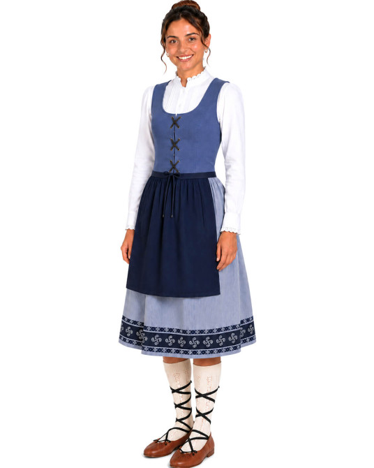 Traje de Neska Mil rayas...