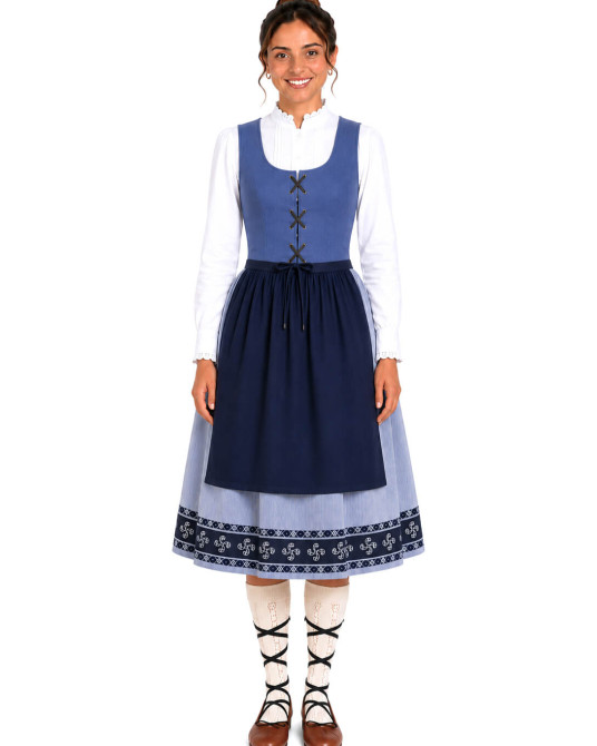 Traje de Neska Mil rayas...