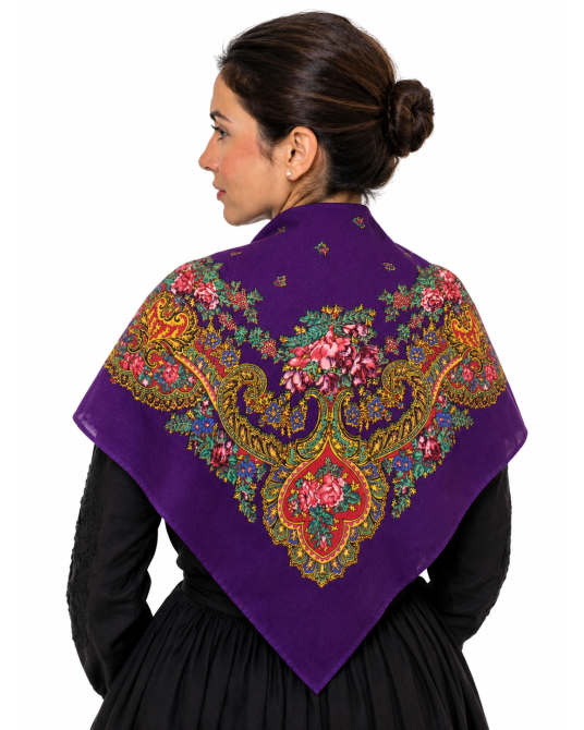 Pañuelo Portugues Morado -...