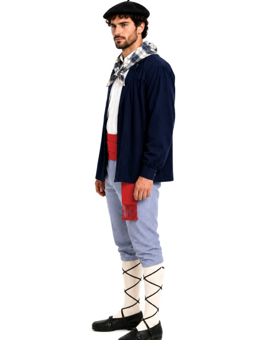 Traje de Aldeano Azul...