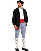 Traje de Aldeano negro y Mil Rayas hombre - Trajes Regionales Vascos