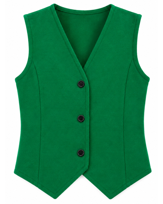 Corpiño Verde Botones...