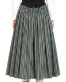 Falda aldeana rayas verde Mujer - Trajes tradicionales vascos