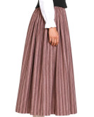 Falda neska rayas granate Mujer - Trajes regionales vascos