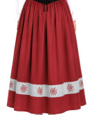 Falda Aldeana Granate Eguzkilore - Trajes Regionales Vascos