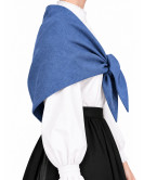 Pañuelo Neska Grande Azul - Pañuelos Euskal Jantziak