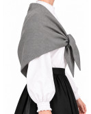 Pañuelo Neska Grande Gris - Pañuelos Euskal Jantziak
