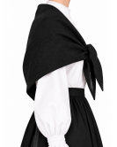 Pañuelo Neska Grande Negro - Pañuelos Euskal Jantziak