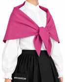 Pañuelo Aldeana Grande Rosa Fucsia - Pañuelos Trajes Regionales