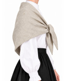 Pañuelo Neska Grande Beige  - Pañuelos Euskal Jantziak