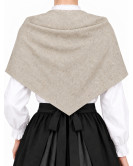 Pañuelo Baserritarra Grande Beige  - Pañuelos Trajes Tradicionales Vascos