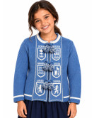 Mendigoizale - Kaiku de niña Azul Claro - Trajes regionales vascos