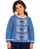 Mendigoizale - Kaiku de niña Azul Claro - Trajes regionales vascos