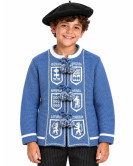 Mendigoizale - Kaiku de niño Azul Claro - Chaquetas Vascas