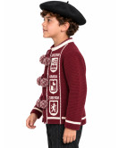 Mendigoizale - Kaiku de niño Granate - Trajes regionales vascos