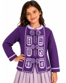 Mendigoizale - Kaiku de niña Morado y Lila - Trajes regionales vascos