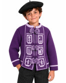 Mendigoizale - Kaiku de niño Morado y Lila - Chaquetas Vascas