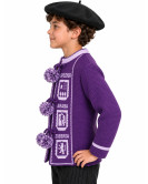 Mendigoizale - Kaiku de niño Morado y Lila - Trajes regionales vascos