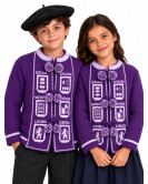 Mendigoizale Infantil Provincias Morado y Lila - Chaquetas y Kaikus