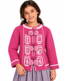 Mendigoizale - Kaiku de niña Rosa Fucsia - Chaquetas Vascas