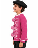 Mendigoizale - Kaiku de niño Rosa Fucsia - Trajes regionales vascos