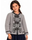 Mendigoizale - Kaiku de niña Gris - Chaquetas Vascas