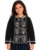 Mendigoizale - Kaiku de niña Negro - Trajes regionales vascos