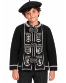 Mendigoizale - Kaiku de niño Negro - Chaquetas Vascas