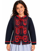 Mendigoizale - Kaiku de niña Azul - Chaquetas Vascas