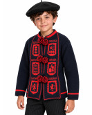 Mendigoizale - Kaiku de niño Azul - Chaquetas Vascas