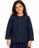 Kaiku Azul de niña - Chaquetas Trajes Regionales Vascos
