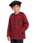 Kaiku - Lekeitiarra Roja niño - Chaquetas Trajes Regiones Vascos