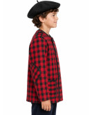 Kaiku Roja Cuadros de niño - Chaquetas Trajes Vascos