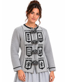 Mendigoizale - Kaiku de Mujer Gris - Chaquetas Vascas