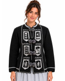 Mendigoizale - Kaiku de Mujer Negro - Chaquetas Vascas