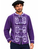 Mendigoizale - Kaiku Morado y Lila de Hombre - Chaquetas Vascas