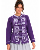 Mendigoizale - Kaiku Morado y Lila de Mujer - Chaquetas Vascas