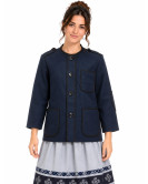 Kaiku - Lekeitiarra Azul Mujer - Chaquetas Vascas