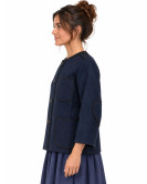 Kaiku Azul de Mujer - Chaquetas Trajes Vascos