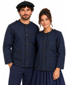 Kaiku - Lekeitiarra infantil Azul - Chaquetas Vascas