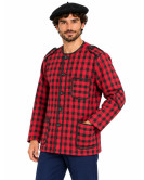 Kaiku - Lekeitiarra Roja Hombre - Chaquetas Trajes Regiones Vascos