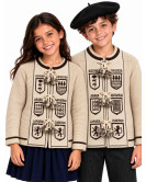Mendigoizale Infantil Provincias Beige y Marron - Chaquetas y Kaikus
