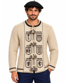 Mendigoizale - Kaiku Beige y Marron chico - Trajes regionales vascos