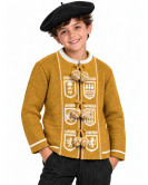 Mendigoizale - Kaiku de niño Ocre amarillo - Trajes regionales vascos