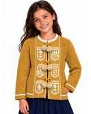 Mendigoizale - Kaiku de niña Ocre amarillo - Trajes regionales vascos