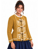 Mendigoizale - Kaiku Ocre Amarillo chica - Trajes regionales vascos