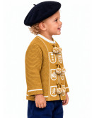 Mendigoizale - Kaiku para bebe niño Beige y Marron - Trajes vascos